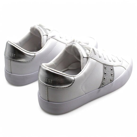 Nine West Women S Sneaks Lace-up Sneakers Women S Shoes - Picture 5 of 8